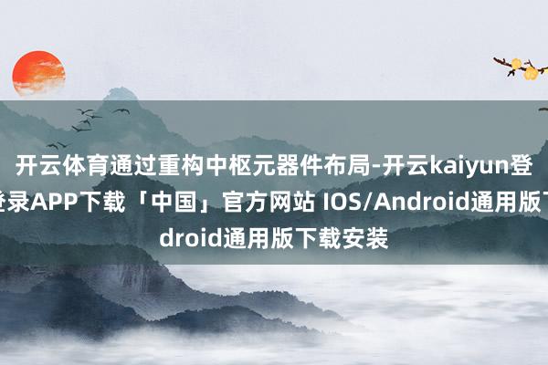 开云体育通过重构中枢元器件布局-开云kaiyun登录入口登录APP下载「中国」官方网站 IOS/Android通用版下载安装
